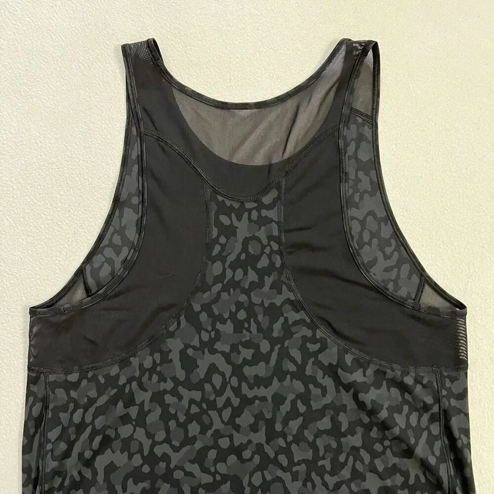 Lululemon Sculpt Tank II Formation Camo Deep Coal Multi Black Sleeveless Top 6
